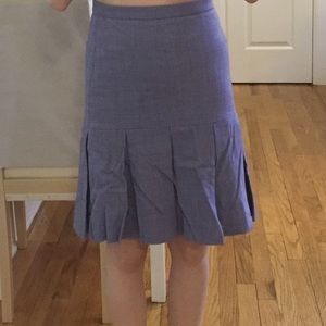 J Crew Pleated Skirt 000